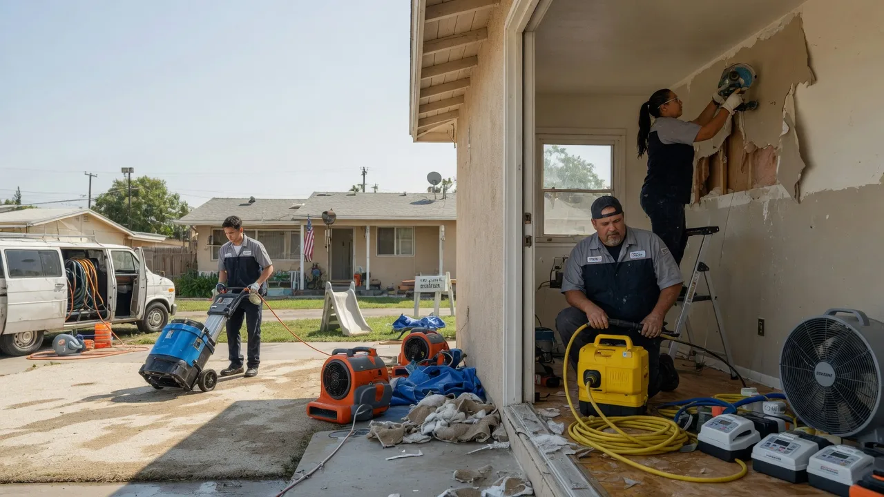 Water Damage Restoration in New Boston, IL near me